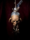 Shrunken goblin head